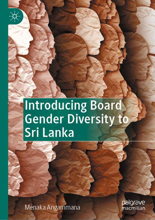 Book cover of Introducing Board Gender Diversity to Sri Lanka (1st ed. 2023)