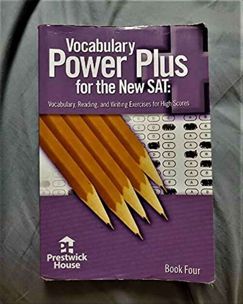Book cover of Vocabulary Power Plus for the new SAT