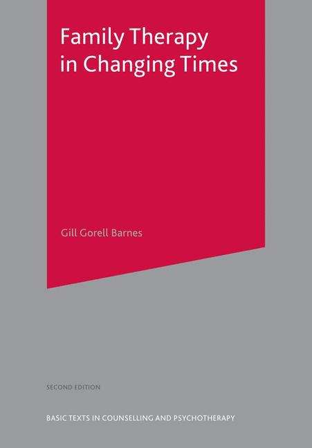 Book cover of Family Therapy in Changing Times