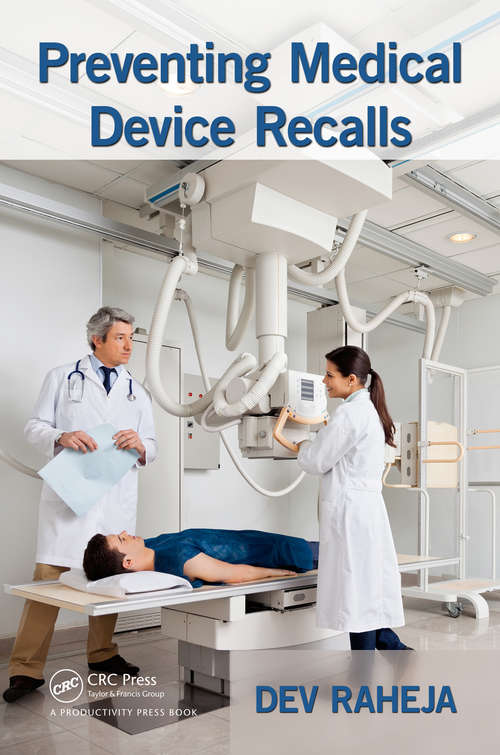 Book cover of Preventing Medical Device Recalls