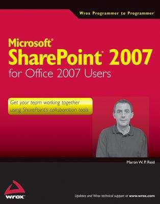 Book cover of Microsoft SharePoint 2007 for Office 2007 Users
