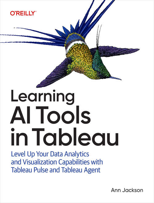 Book cover of Learning AI Tools in Tableau (1)