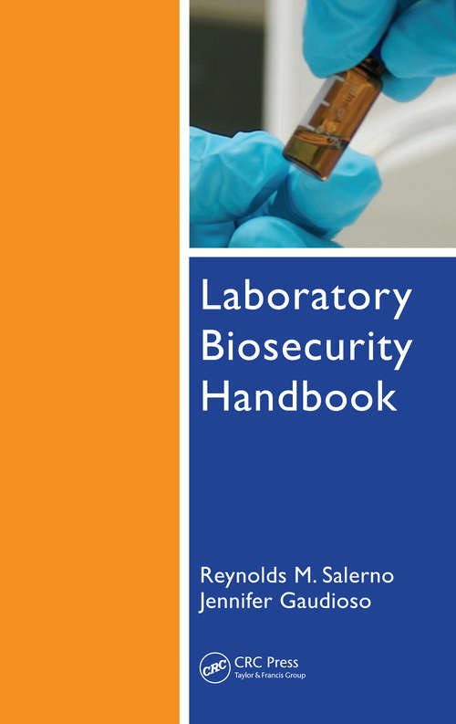 Book cover of Laboratory Biosecurity Handbook