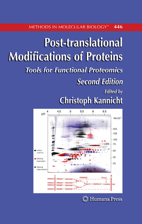 Book cover of Posttranslational Modification of Proteins