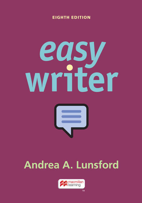 Book cover of EasyWriter (Eighth Edition)