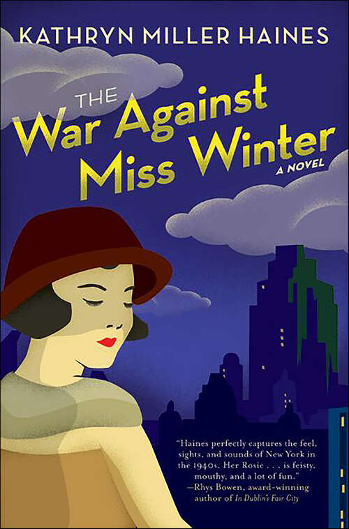 Book cover of The War Against Miss Winter: A Novel (Rosie Winter Mysteries #1)