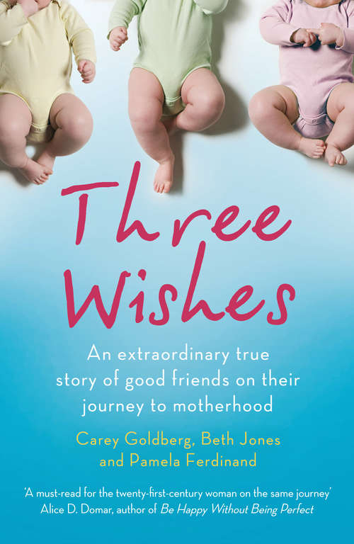 Book cover of Three Wishes: An extraordinary true story of good friends on their journey to motherhood