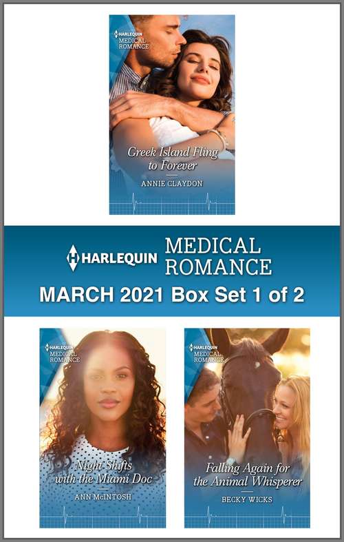 Book cover of Harlequin Medical Romance March 2021 - Box Set 1 of 2