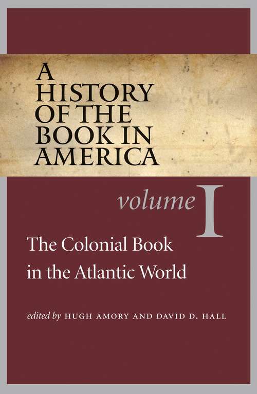 Book cover of A History of the Book in America- Volume 3