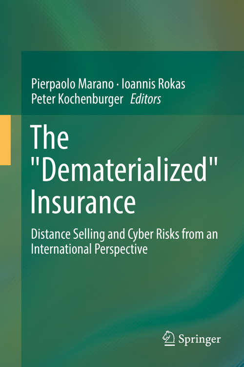 Book cover of The "Dematerialized" Insurance