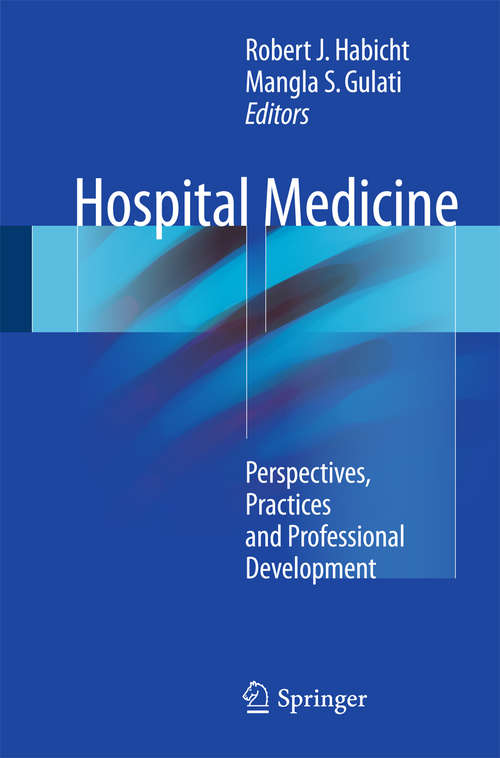 Book cover of Hospital Medicine