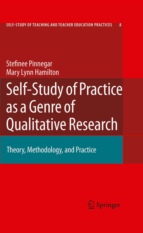 Book cover of Self-Study of Practice as a Genre of Qualitative Research