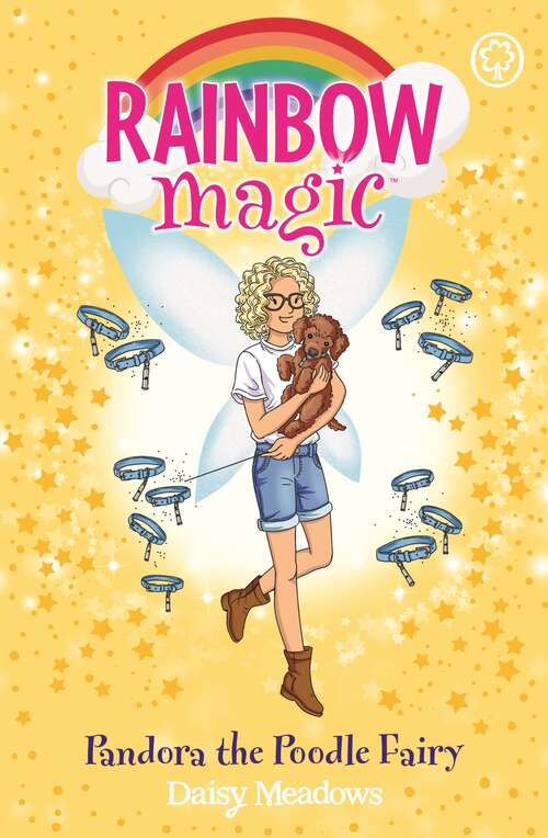 Book cover of Pandora the Poodle Fairy: Puppy Care Fairies Book 4 (Rainbow Magic #4)