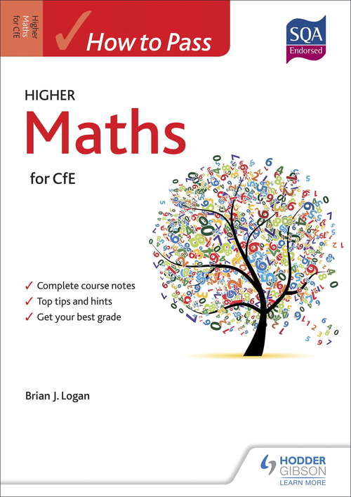 Book cover of How to Pass Higher Maths for CfE