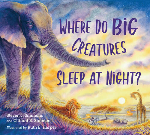 Book cover of Where Do Big Creatures Sleep at Night?