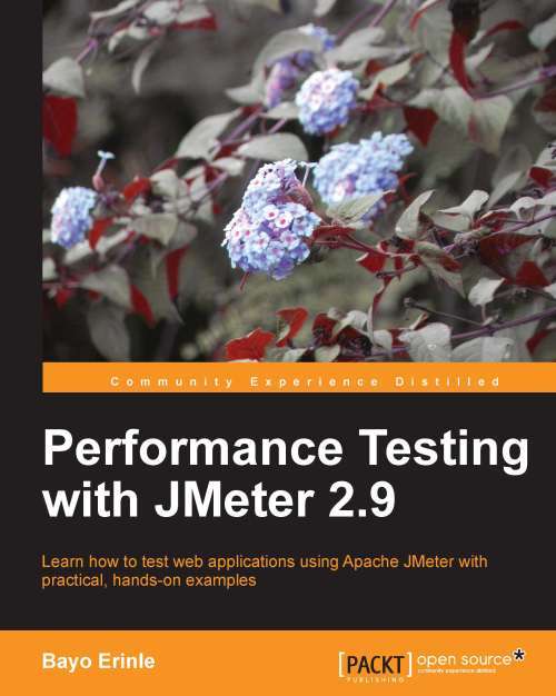 Book cover of Performance Testing With JMeter 2.9