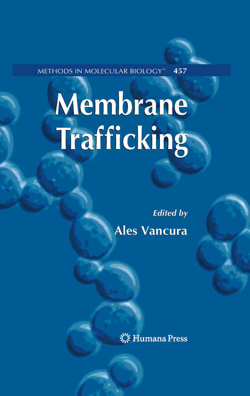 Book cover of Membrane Trafficking