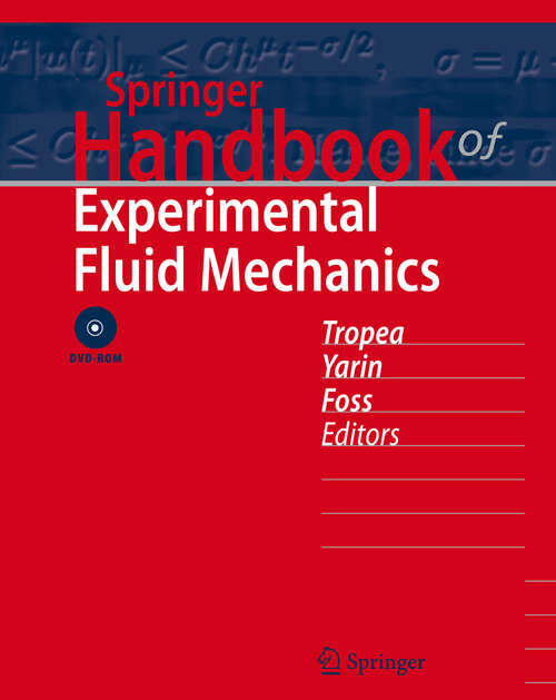 Book cover of Springer Handbook of Experimental Fluid Mechanics