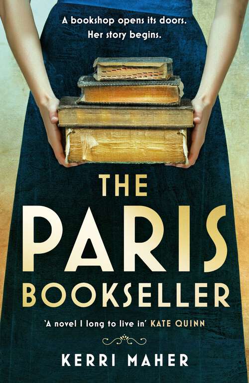 Book cover of The Paris Bookseller