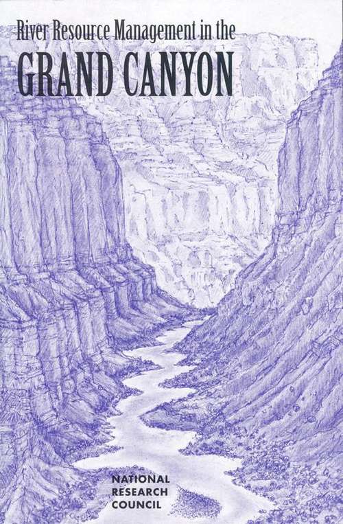 Book cover of River Resource Management in the Grand Canyon