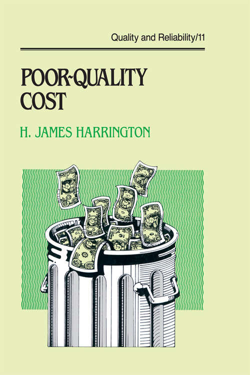 Book cover of Poor-Quality Cost