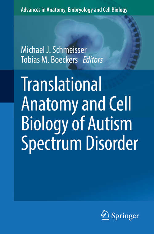 Book cover of Translational Anatomy and Cell Biology of Autism Spectrum Disorder