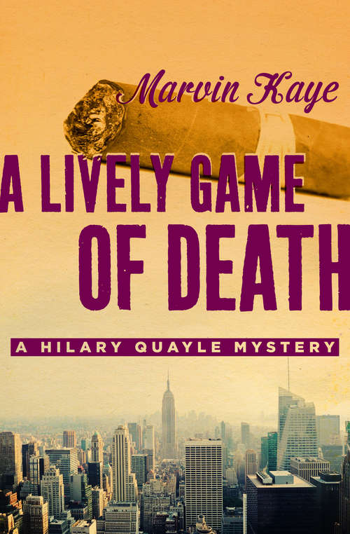 Book cover of A Lively Game of Death (The Hilary Quayle Mysteries #1)