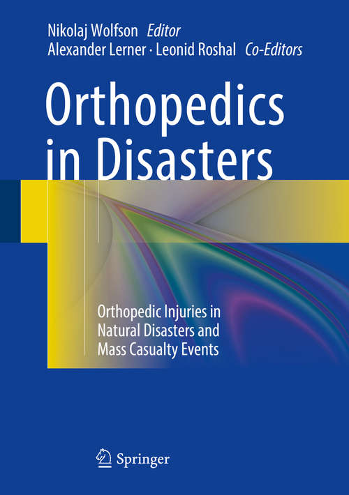 Book cover of Orthopedics in Disasters