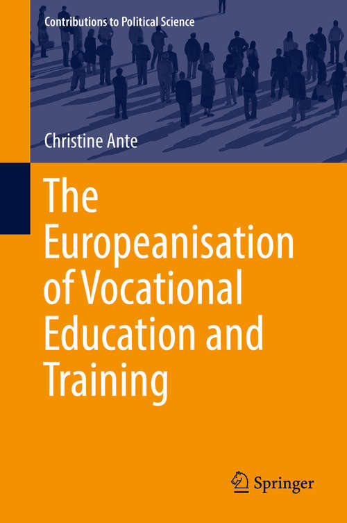 Book cover of The Europeanisation of Vocational Education and Training