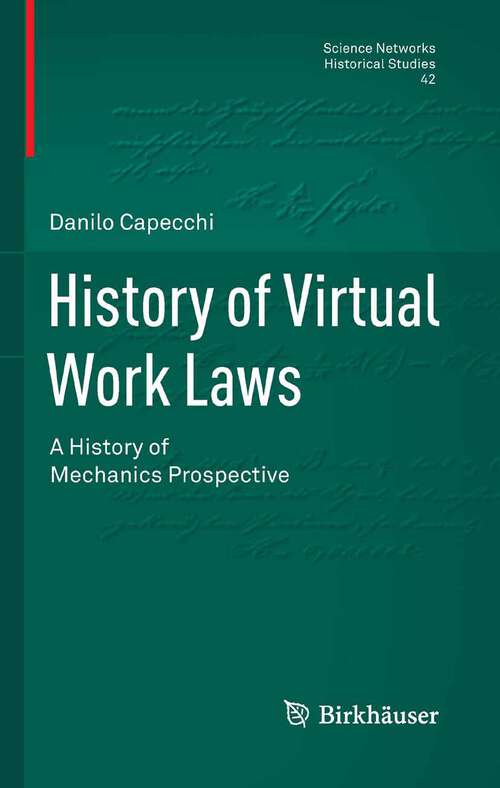 Book cover of History of Virtual Work Laws