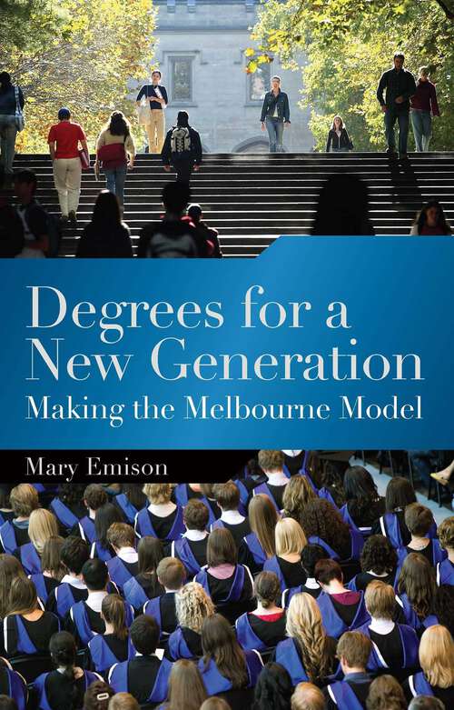 Book cover of Degrees for a New Generation