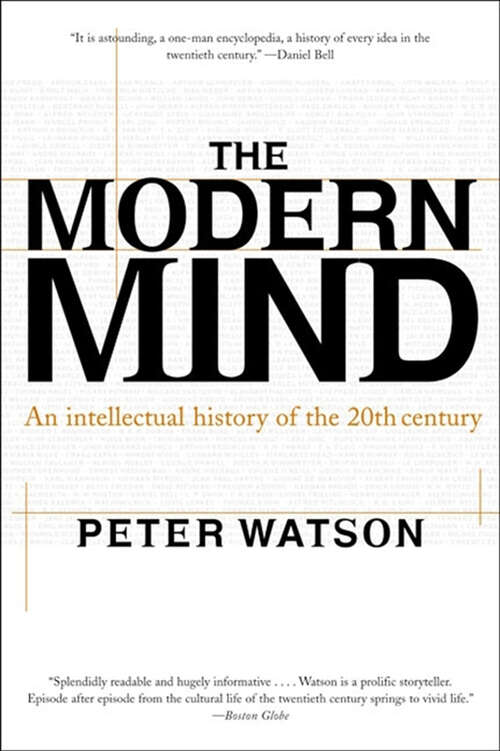 Book cover of The Modern Mind: An Intellectual History of the 20th Century