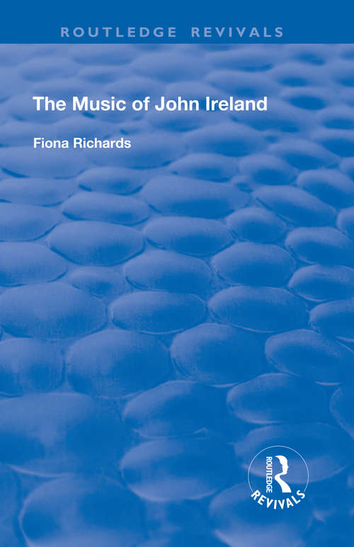 Book cover of The Music of John Ireland