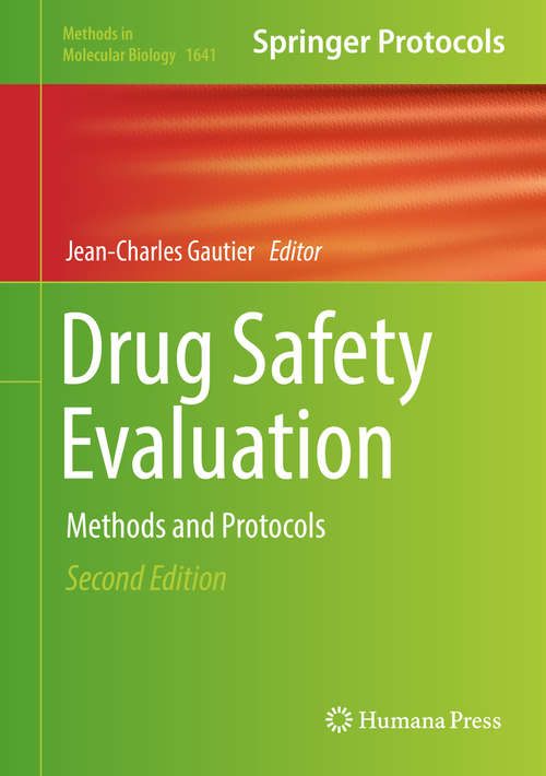 Book cover of Drug Safety Evaluation