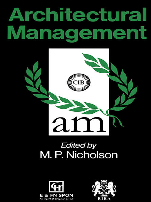 Book cover of Architectural Management