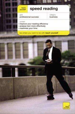Book cover of Teach Yourself Speed Reading
