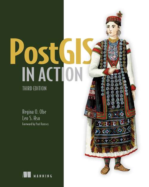 Book cover of PostGIS in Action, Third Edition