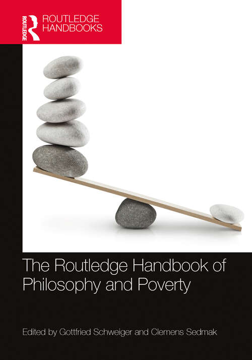 Book cover of The Routledge Handbook of Philosophy and Poverty (Routledge Handbooks in Applied Ethics)