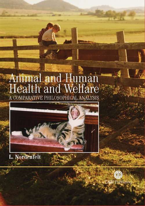 Book cover of Animal and Human Health and Welfare