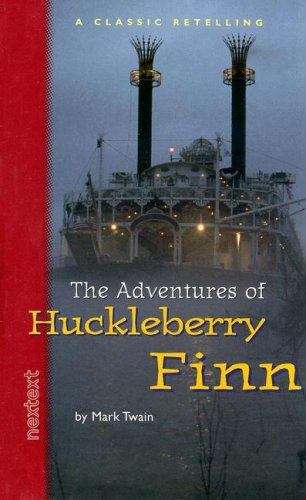 Book cover of The Adventures Of Huckleberry Finn