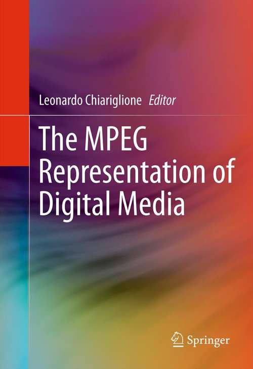 Book cover of The MPEG Representation of Digital Media