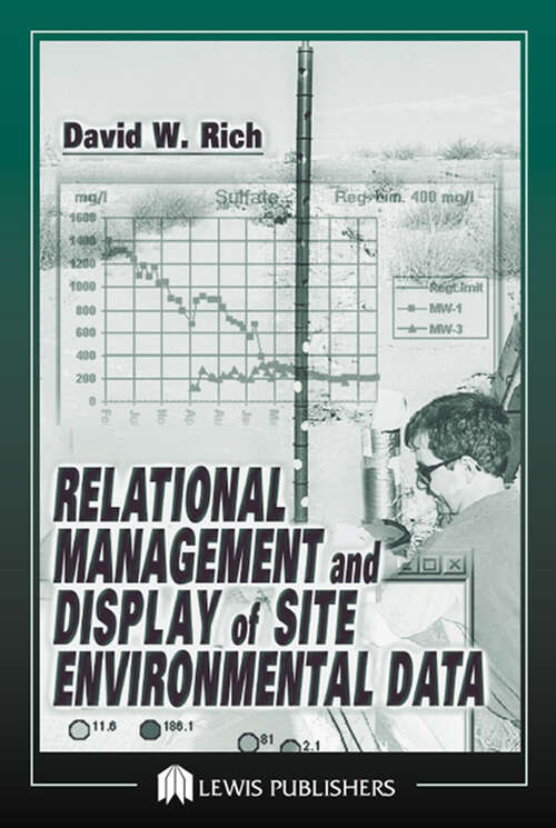 Book cover of Relational Management and Display of Site Environmental Data