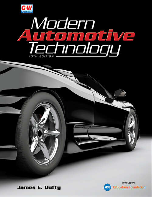 Book cover of Modern Automotive Technology (Tenth Edition)