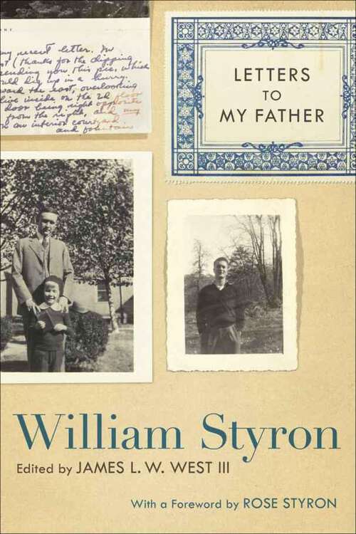 Book cover of Letters to My Father (Southern Literary Studies)