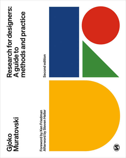 Book cover of Research for Designers: A Guide to Methods and Practice (Second Edition)