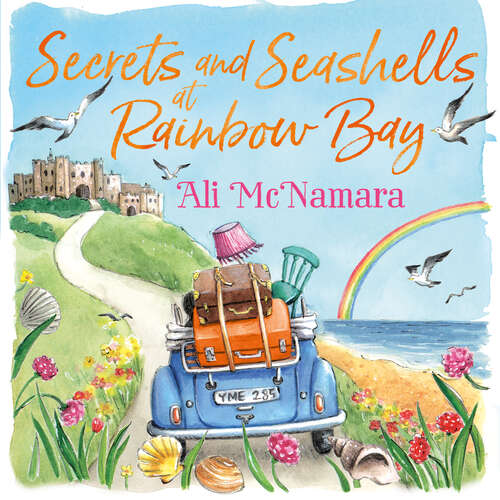 Book cover of Secrets and Seashells at Rainbow Bay