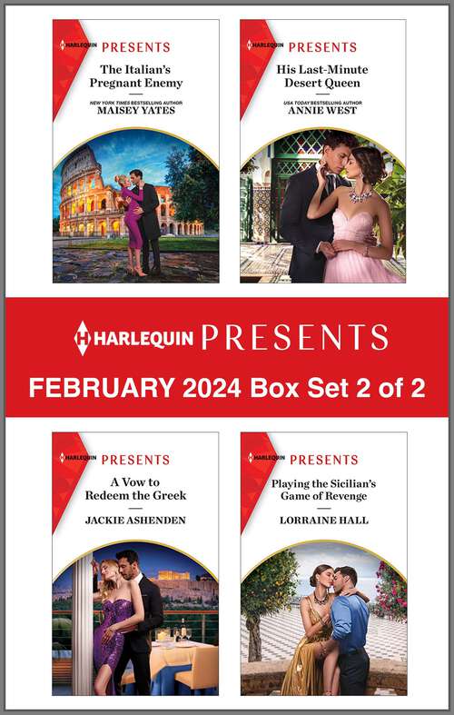 Book cover of Harlequin Presents February 2024 - Box Set 2 of 2 (Original)