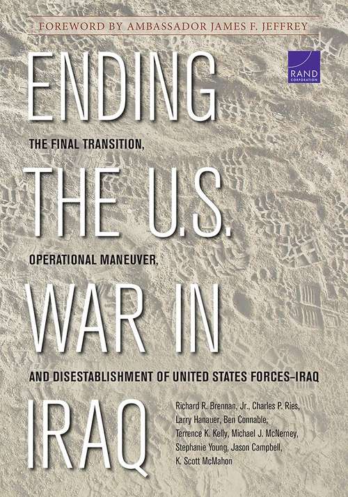 Book cover of Ending The U.s. War In Iraq