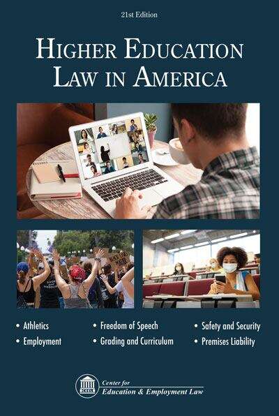 Book cover of Higher Education Law in America (21)