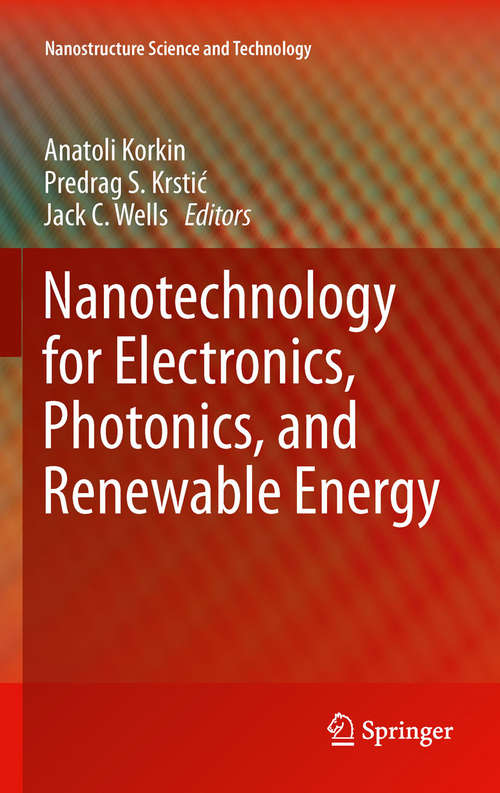 Book cover of Nanotechnology for Electronics, Photonics, and Renewable Energy